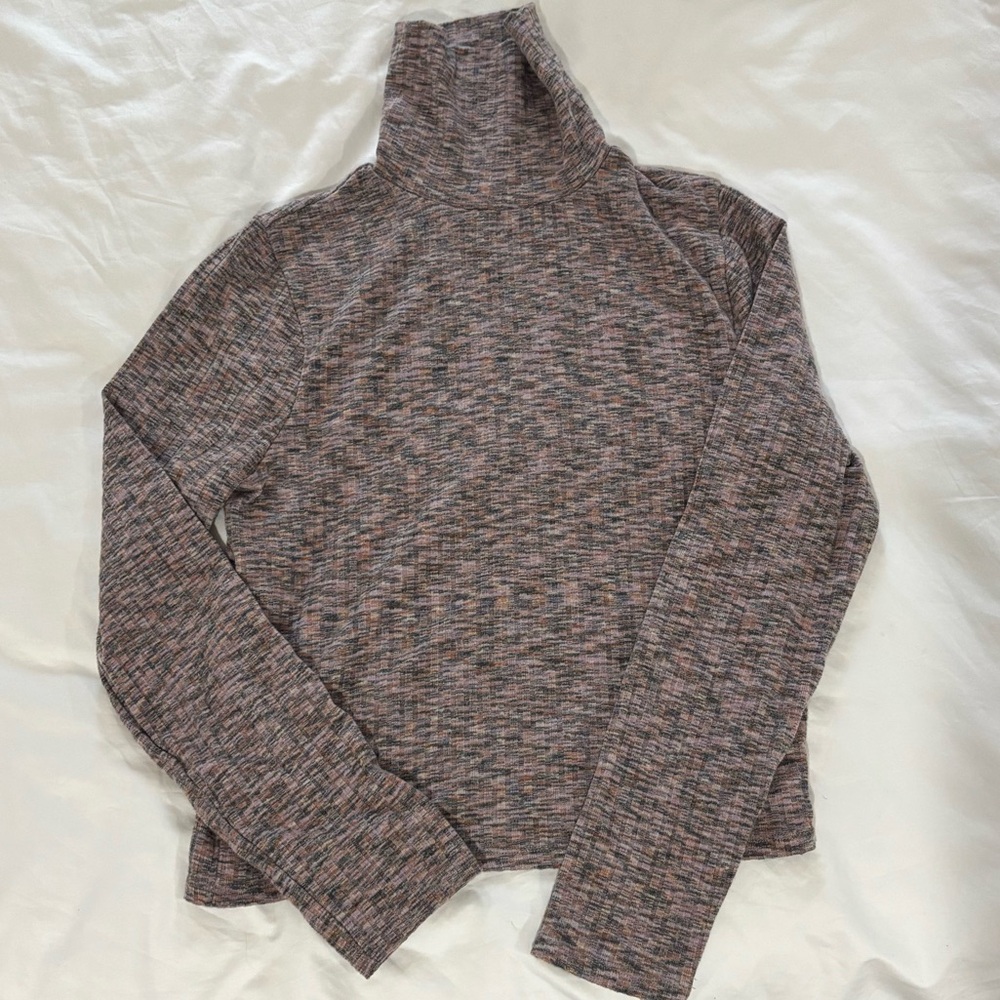 Madewell Multicolor Knit Turtleneck